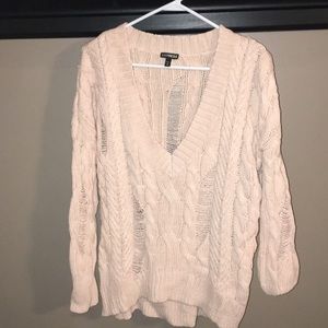 Pinkish sweater